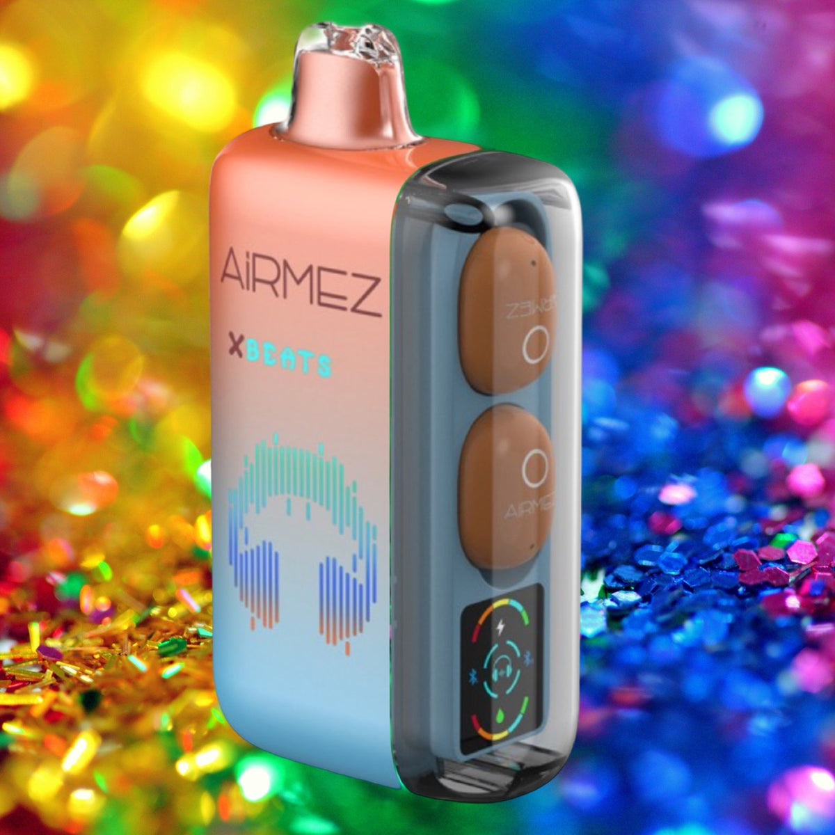 AirMez X-Beats 40K | Flavorful Vape & Bluetooth Earbuds AirMez X-Beats 40K | Flavorful Vape & Bluetooth Earbuds