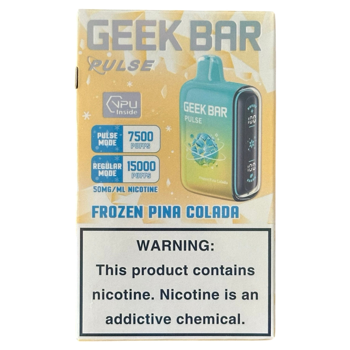 Frozen Pina Colada | Vape Geek Bar Pulse 15000 Frozen Pina Colada | Vape Geek Bar Pulse 15000