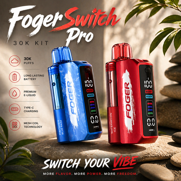Foger Switch Pro 30K KIT - 20 mg nikotin – eldobható vape