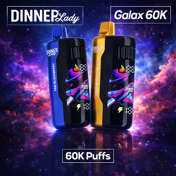 Dinner Lady Galax 60K - 20 mg nikotin – eldobható vape