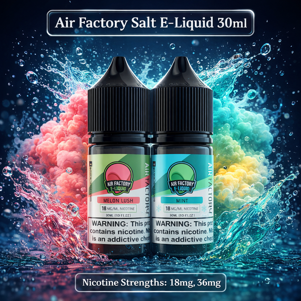 Air Factory Salt E-Liquid 30ml - E-Liquidi Nic Salt