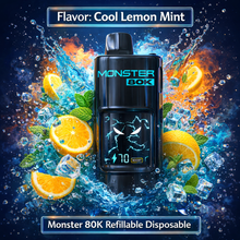 Cargue la imagen en el visor de la Galería, Monster 80K Refillable Disposable