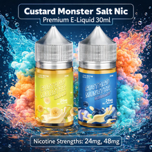 Načíst obrázek do prohlížeče galerie, Custard Monster Salt Nic Premium E-Liquid 30ml
