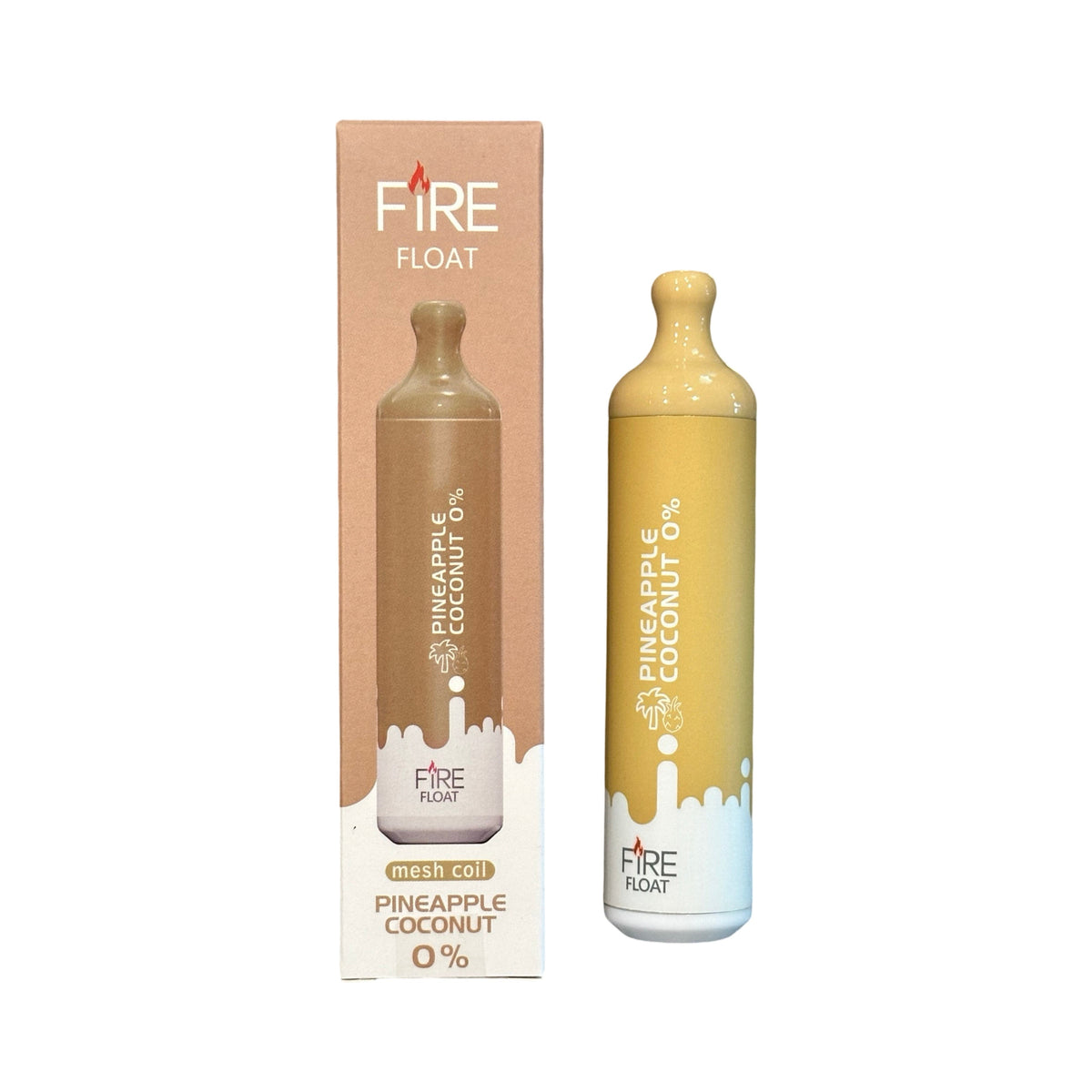 Pineapple Coconut - Fire Float 3000 - Zero Nicotine Vape