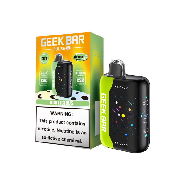 Geek Bar Vape Diacetyl Presence Geek Bar Pulse X 25000 Dualicious Disposable Vape Dualicious Geek Bar Geek Bar Vape Diacetyl Presence Geek Bar Pulse X 25000 Dualicious Disposable Vape Dualicious Geek Bar
