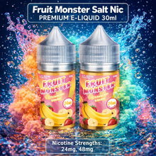 Φόρτωση εικόνας στο πρόγραμμα προβολής Gallery, Fruit Monster Salt Nic Premium E-Liquid 30ml