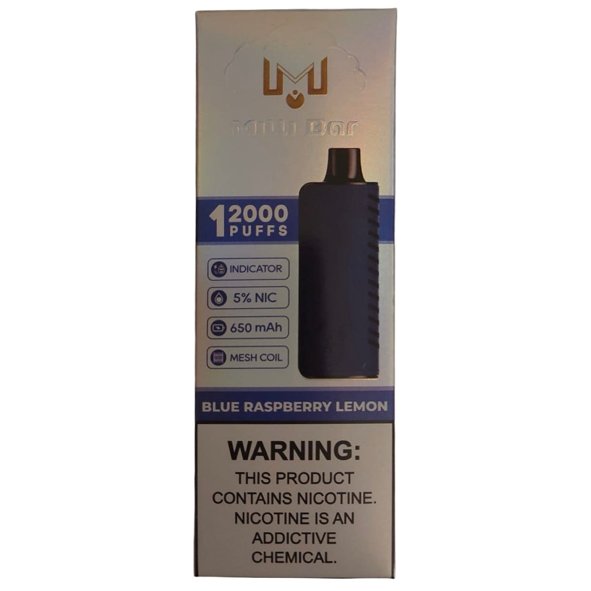 Blue Raspberry Lemon - Milli Bar 12000