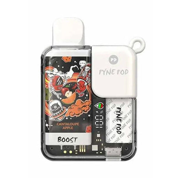 Cantaloupe Apple - Pyne Pod Boost 8500 - 8500 Puff Vapes
