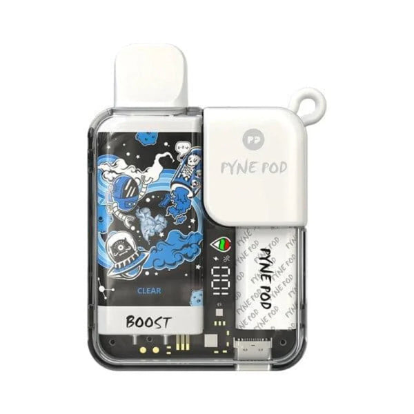 Clear - Pyne Pod Boost 8500 - 8500 Puff Vapes