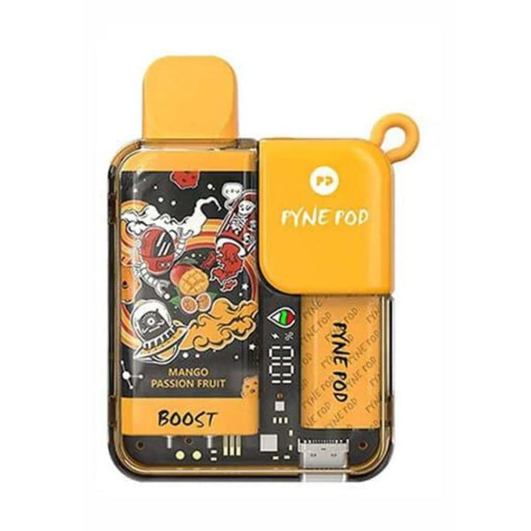 Mango Passion Fruit - Pyne Pod Boost 8500 - 8500 Puff Vapes