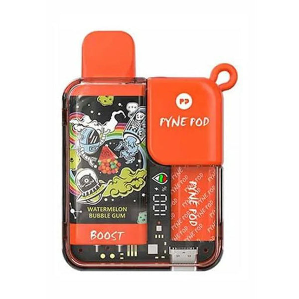 Watermelon Bubblegum - Pyne Pod Boost 8500 - 8500 Puff Vapes