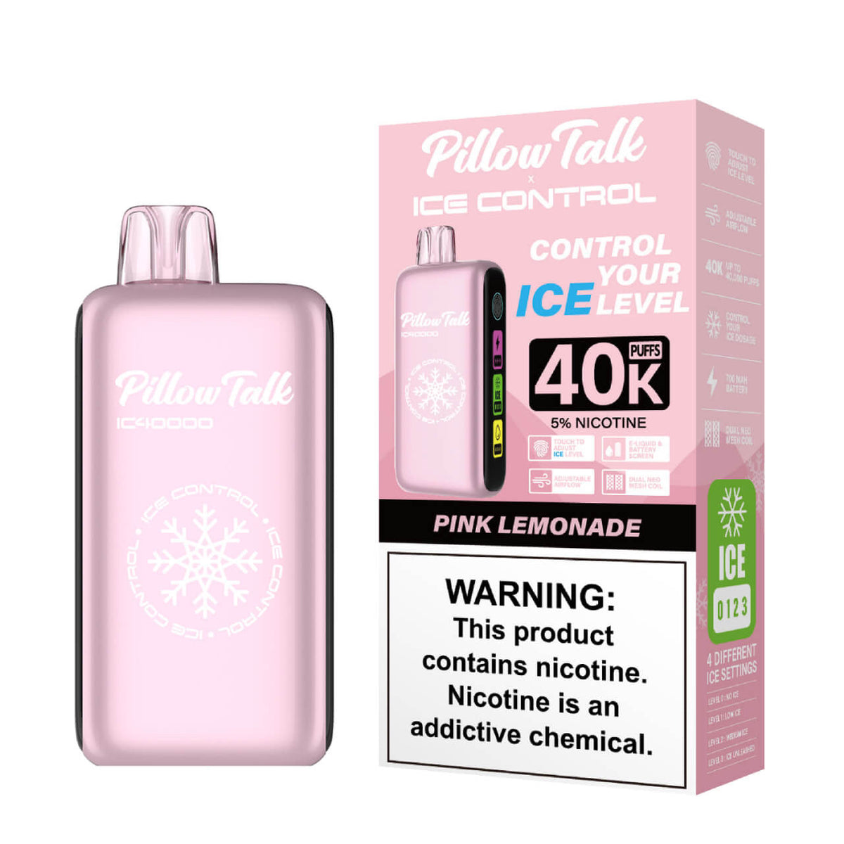 Pink Lemonade Vape | Disposable Device Pillow Talk IC40000 Pink Lemonade Vape | Disposable Device Pillow Talk IC40000