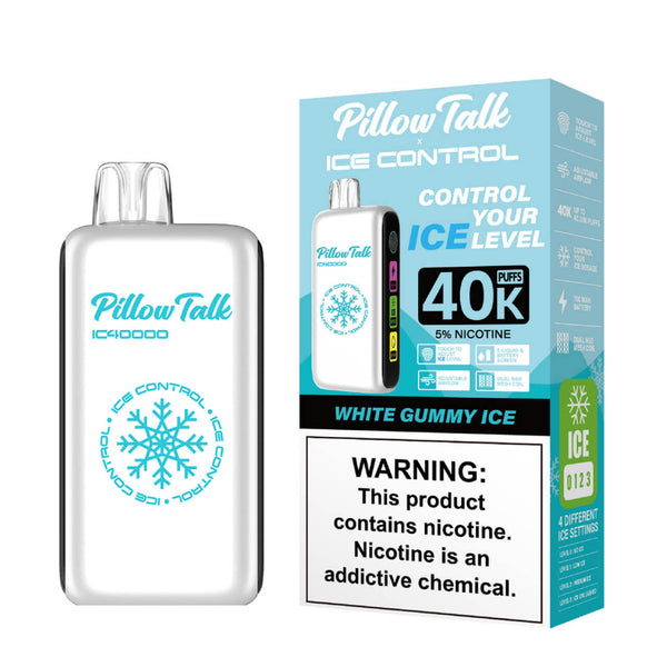 Witte Gummy IJs - Pillow Talk IJs Controle IC40000 - Article product