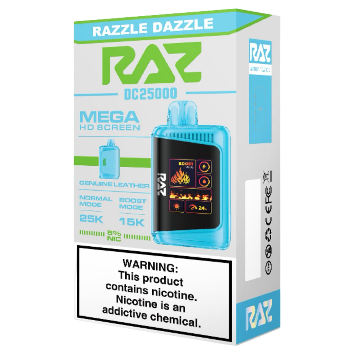 Razzle Dazzle - RAZ DC25000 Disposable Vape Experience Razzle Dazzle - RAZ DC25000 Disposable Vape Experience