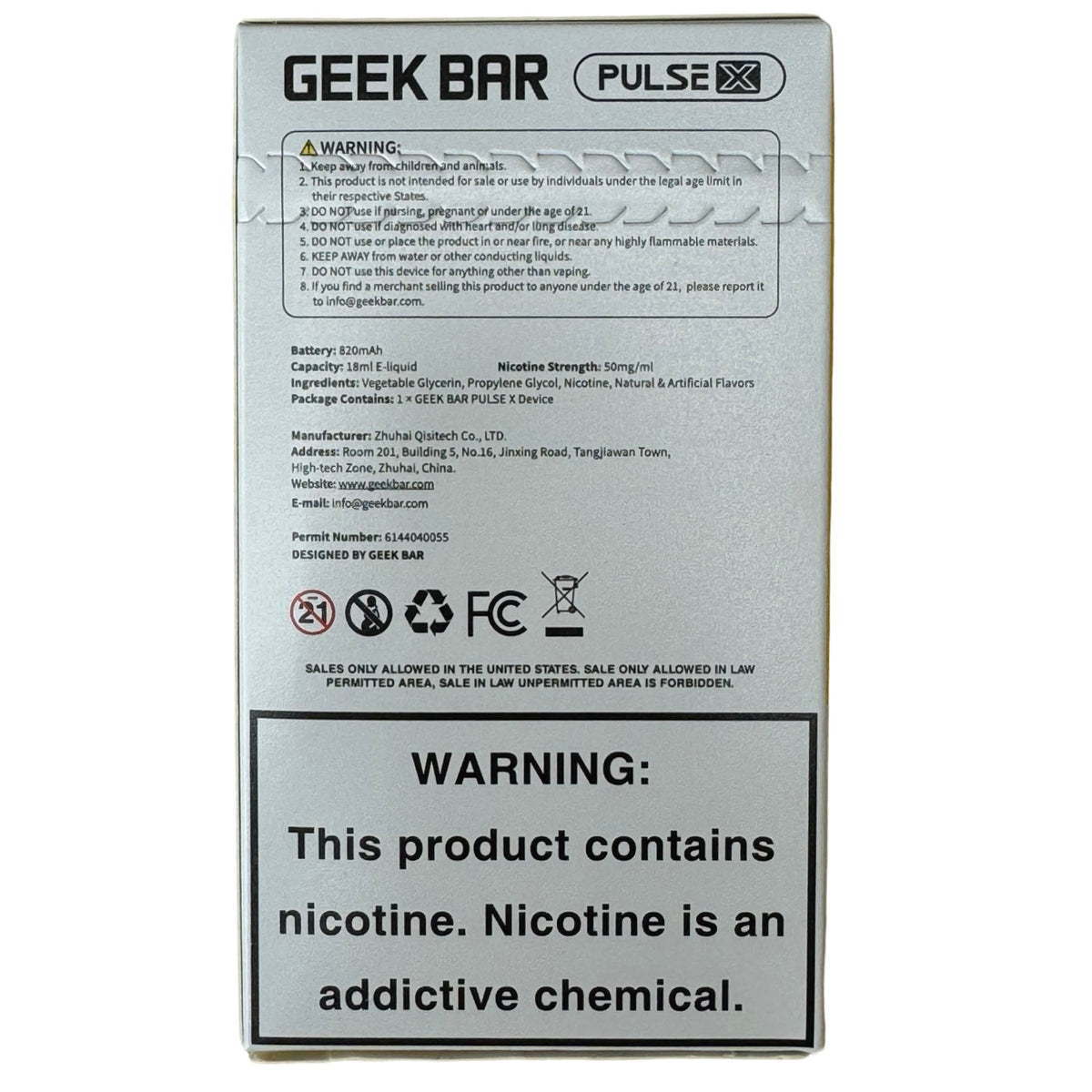 elf bar vape uk Geek Bar Pulse X 25K Jam Edition Disposable Vape main image 1
