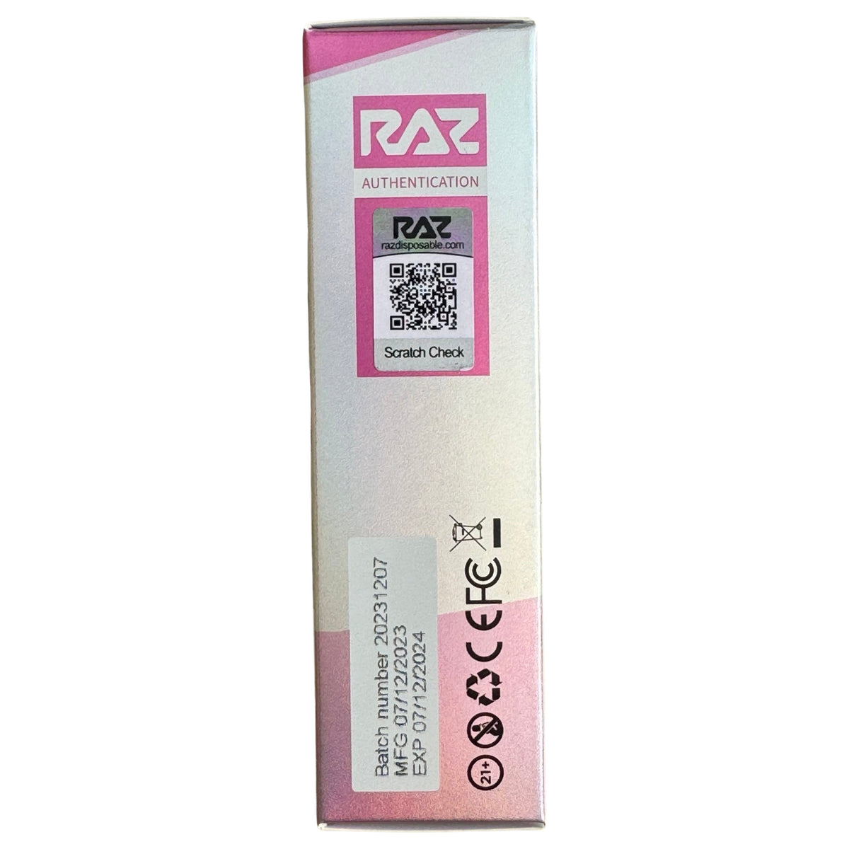elf bar vape uk RAZ TN9000 ZERO Strawberry Ice 0% main image 1