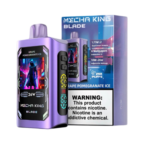 Trauben-Granatapfel-Eis - Mecha König - Klinge 25000 - 25K Vapes
