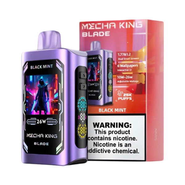 Schwarze Minze - Mecha König - Klinge 25000 - 25K Vapes