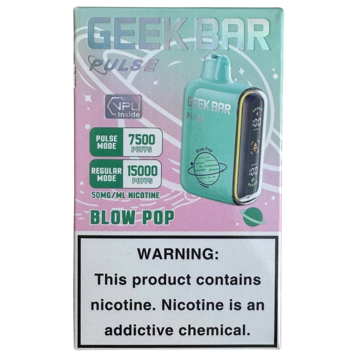 B. Pop Geek Bar Pulse 15000 | Vaping Device VapeSale24 B. Pop Geek Bar Pulse 15000 | Vaping Device VapeSale24