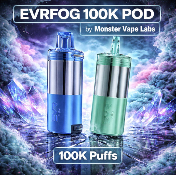 EVRFOG 100K Refillable Disposable POD - Best Sellers