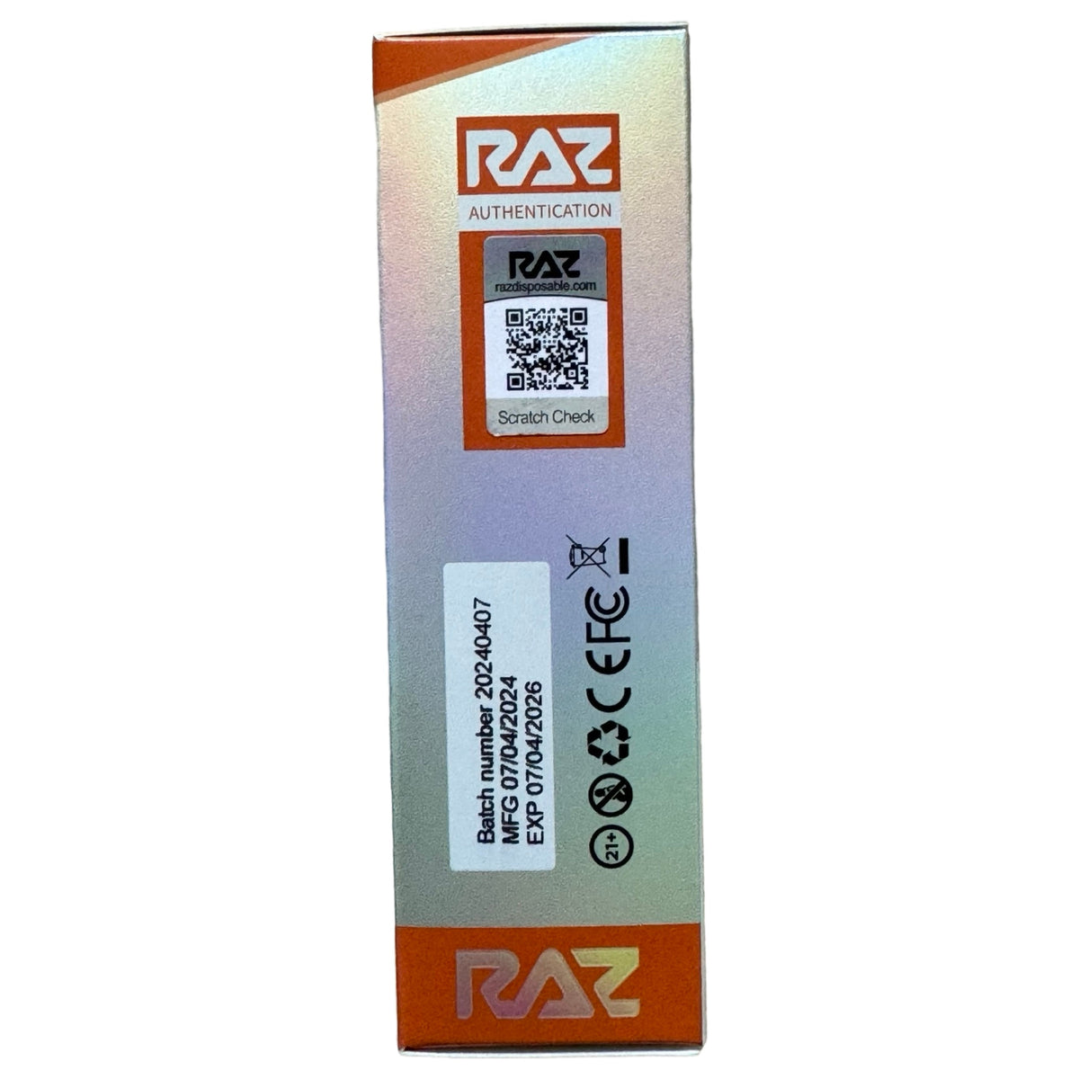 strawberry orange tang raz vape led foglights Flavors:Strawberry Melt Mr. Fog Switch Pod