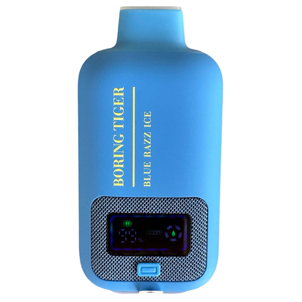 Blue Razz Ice - Luffbar Boring Tiger 25000 - 25K Vapes