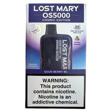 Carica l'immagine nel visualizzatore Galleria, Sour Berry BG - Lost Mary OS5000 - Edizione Cosmica 7500 Puffs