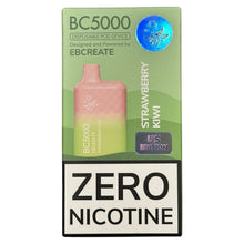 Cargue la imagen en el visor de la Galería, Cero nicotina - BC5000 - Fresa Kiwi - EBCreate