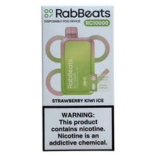 Załaduj obraz do przeglądarki Galerii, Strawberry Kiwi Ice - RabBeats RC10000 autorstwa Lost Mary