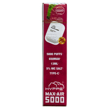 Cargue la imagen en el visor de la Galería, Hyppe Max Air 5000 Fresa Helada