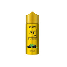 Load image into Gallery viewer, Kingston 0mg AU Gold 100ml Shortfill E-liquid - Premium Nicotine-Free Blend (70VG/30PG)