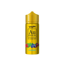Load image into Gallery viewer, Kingston 0mg AU Gold 100ml Shortfill E-liquid - Premium Nicotine-Free Blend (70VG/30PG)