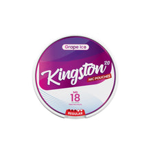Load image into Gallery viewer, Kingston 18mg Nicotine Pouch Variety Pack - 20 Flavored Pouches