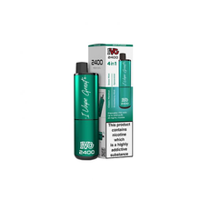 Load image into Gallery viewer, IVG 2400 Puffs Disposable Vape - 20mg Salt Nicotine - 4 Flavors in 1 Device