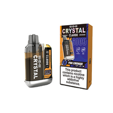 Laden Sie das Bild in den Galerie-Viewer, 20 mg SKE Crystal CL6000 wiederaufladbares Einweg-Vape-Kit 6000 Züge