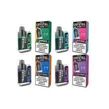 Laden Sie das Bild in den Galerie-Viewer, 20 mg SKE Crystal CL6000 wiederaufladbares Einweg-Vape-Kit 6000 Züge