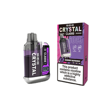 Laden Sie das Bild in den Galerie-Viewer, 20 mg SKE Crystal CL6000 wiederaufladbares Einweg-Vape-Kit 6000 Züge