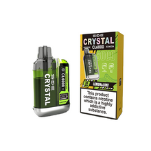 Load image into Gallery viewer, 20mg SKE Crystal CL6000 Disposable Rechargeable Vape Kit 6000 Puffs