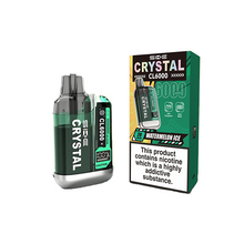Laden Sie das Bild in den Galerie-Viewer, 20 mg SKE Crystal CL6000 wiederaufladbares Einweg-Vape-Kit 6000 Züge