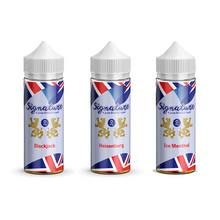 Load image into Gallery viewer, Signature Vapours 100ml E-liquid - Diverse Flavour Collection (0mg, 50VG/50PG)