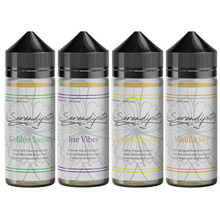Load image into Gallery viewer, Serendipity Collection by Wick Liquor 100ml Shortfill (0mg, 80VG/20PG)