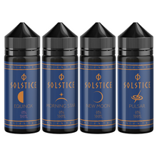 Load image into Gallery viewer, Solstice 100ml Shortfill E-Liquid - 0mg Nicotine (80VG/20PG)