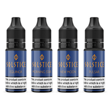 Load image into Gallery viewer, Solstice 20mg Nic Salt Flavours by Wick Liquor - 10ml (50VG/50PG)