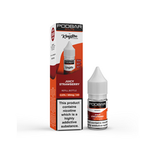 Laden Sie das Bild in den Galerie-Viewer, Kingston 10 mg Podbar Salts 10 ml Nachfüllung – 12 Geschmacksrichtungen für Innokin Endura S1 (60VG/40PG)