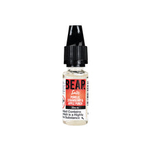 Load image into Gallery viewer, 20mg Bear Flavours Nicotine Salts Vape Juice - 10ml MTL E-Liquid (50VG/50PG)