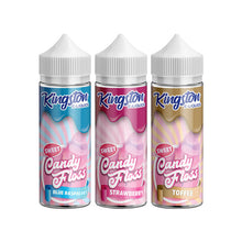Load image into Gallery viewer, Kingston Sweet Candy Floss Indulgence 120ml Shortfill 0mg (70VG/30PG)
