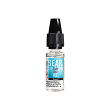 Load image into Gallery viewer, 10mg Bear Flavours Icy Blast 10ml Nicotine Salts (50PG/50VG)