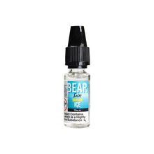 Load image into Gallery viewer, 10mg Bear Flavours Icy Blast 10ml Nicotine Salts (50PG/50VG)