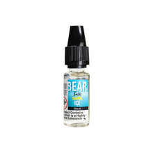 Load image into Gallery viewer, 20mg Ice Blast Nic Salts - 10ml Bear Flavours (50PG/50VG)