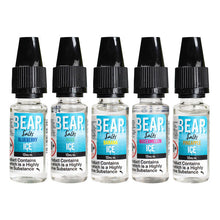 Load image into Gallery viewer, 10mg Bear Flavours Icy Blast 10ml Nicotine Salts (50PG/50VG)